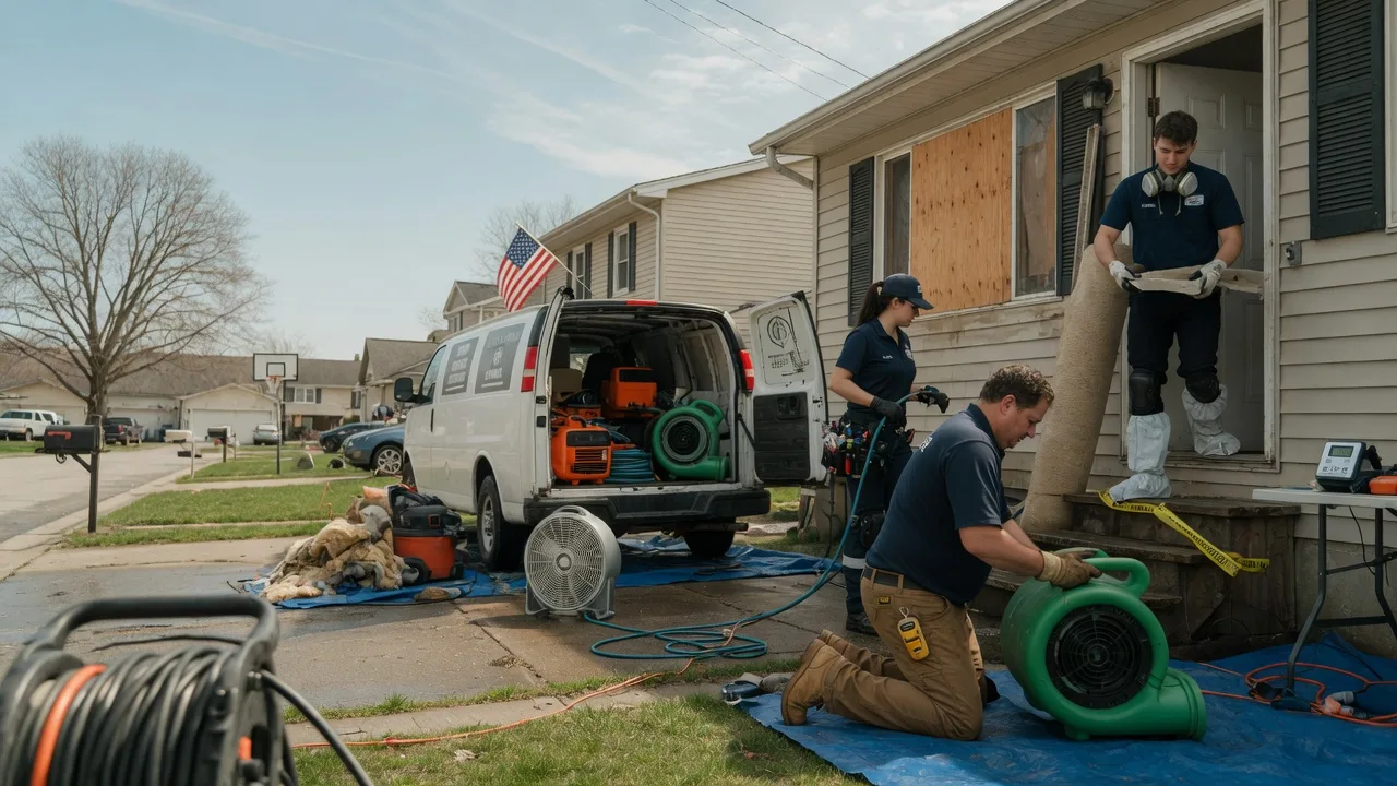 Water Damage Restoration in Knoxville, PA near me